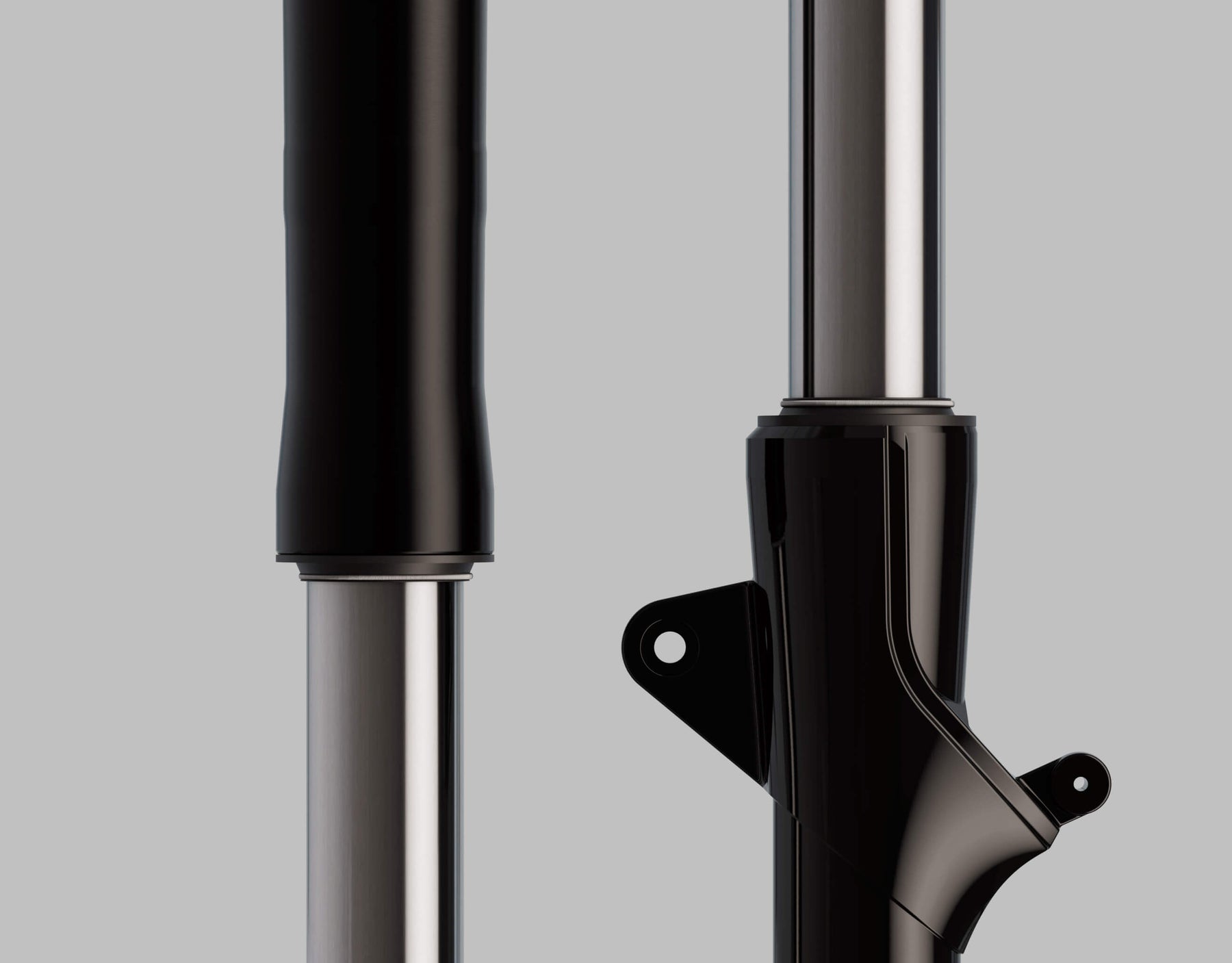 Marzocchi inverted fork architecture render.